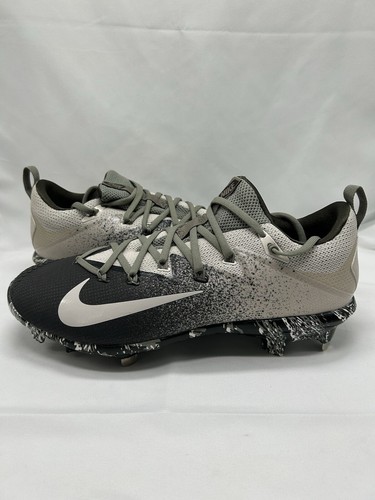 Nike Lunar Vapor Ultrafly Elite Metal Baseball Cleats Size 12.5 Grey 852686-005