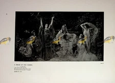 Dream Of Far Women, George W Joy, Book Illustration (Print), 1905