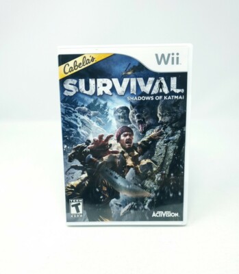 Cabela's Survival: Shadows of Katmai (Nintendo Wii) Complete CIB 