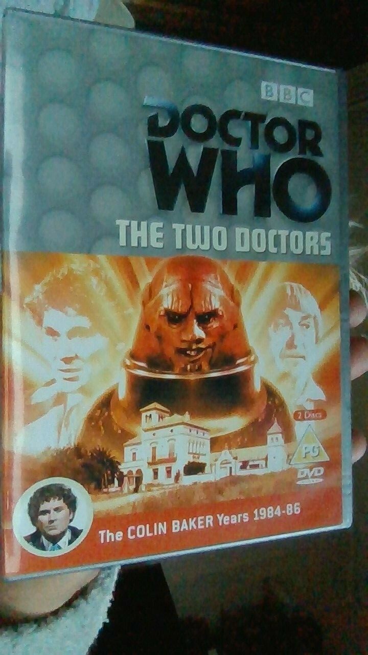 Doctor Who The Two Doctors (DVD, 2003) 2 Disc Special Edition   RARE SILVER CASE