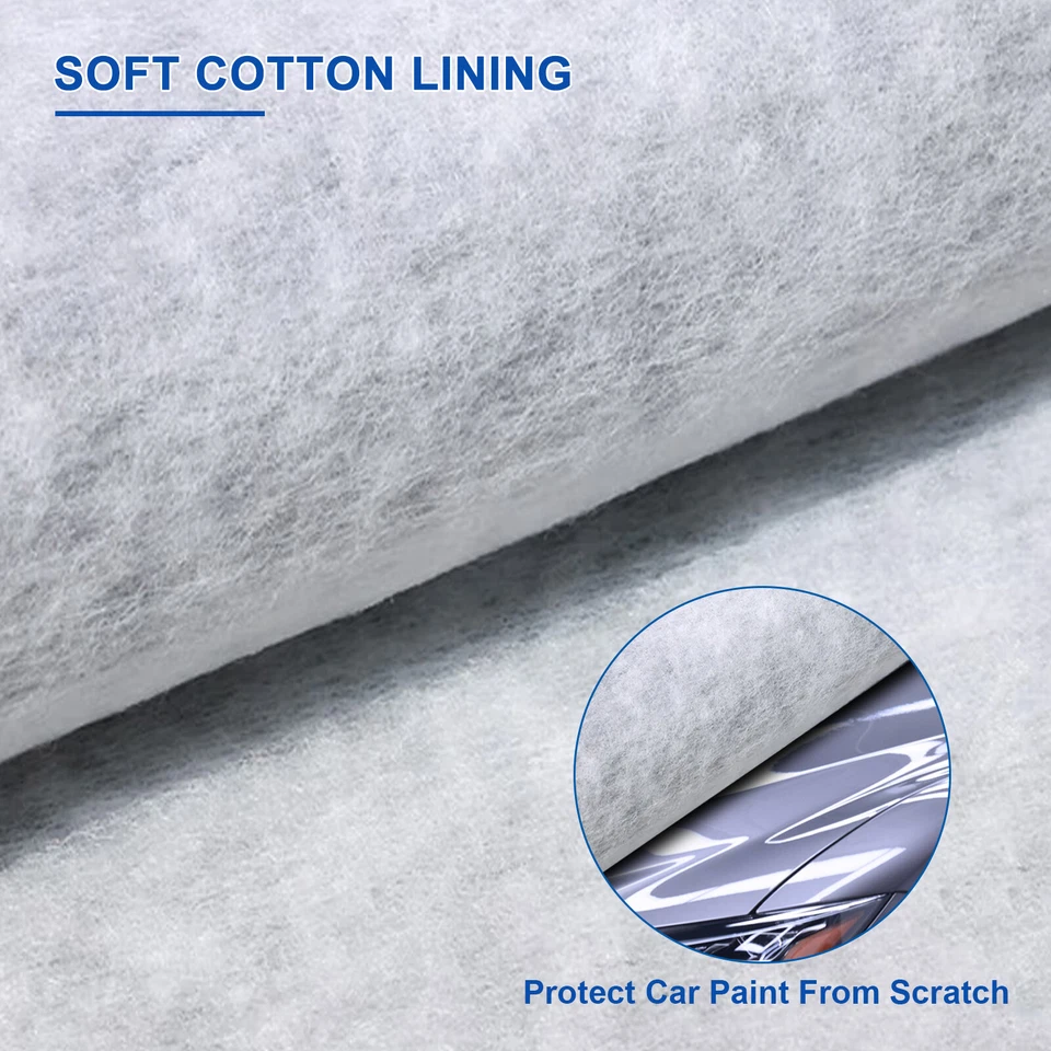 For Honda Accord Waterproof 6 Layer Car Cover W/ Lock PEVA&Liner - Image 4 of 4