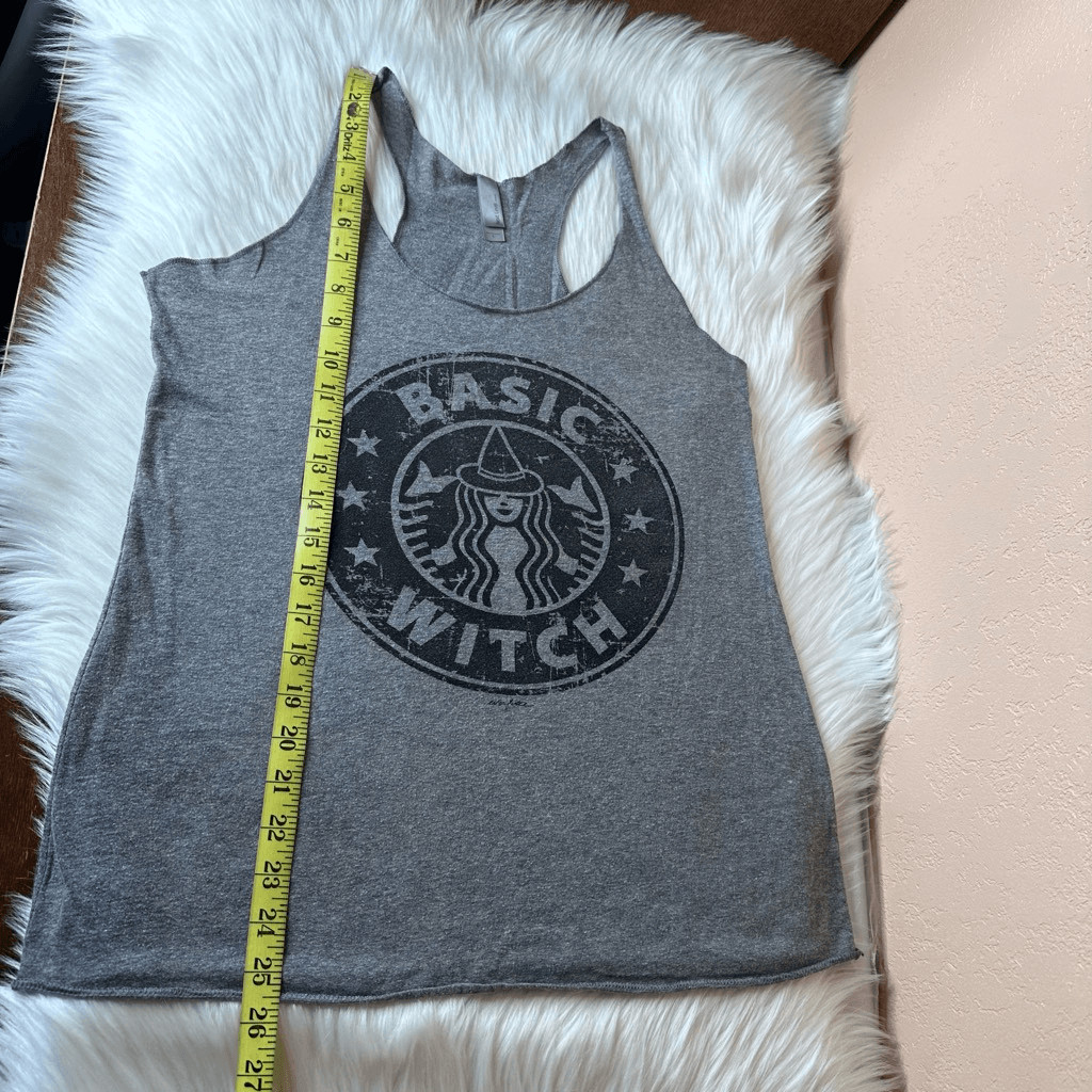 Next Level Basic Witch Racerback Tank Size Large - image 6