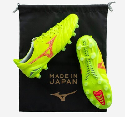 Mizuno Men Morelia Neo IV JPN MD Cleats Yellow Soccer