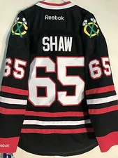 Reebok Premier NHL Jersey Chicago Blackhawks Andrew Shaw Black Alt sz S