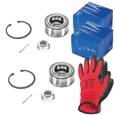 2x SKF RADLAGERSATZ VORNE FÜR HYUNDAI ATOS MITSUBISHI CORDIA COLT