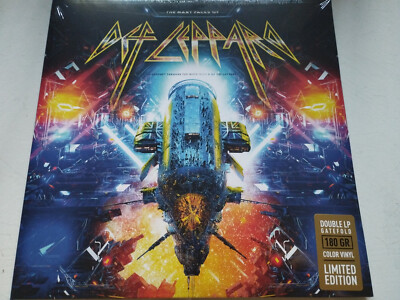 Def Leppard The Many Faces 2020 - Doble Limited Color Vinyl LP 12'' Sealed