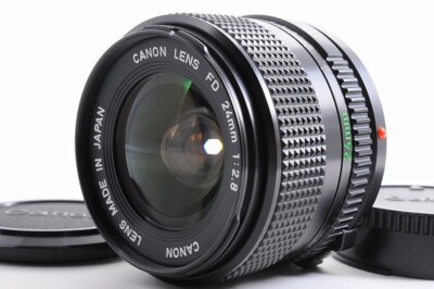 MINT】CANON NEW FD NFD 24mm F/2.8 MF Wide Angle Lens FD Mount From