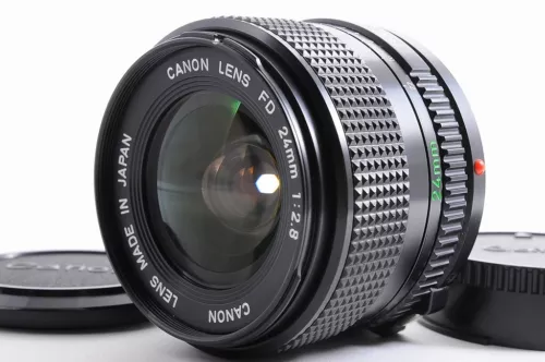 【MINT】CANON NEW FD NFD 24mm F/2.8 MF Wide Angle Lens FD Mount From JAPAN #4909