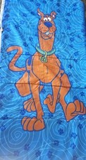 Vintage Scooby Doo Hanna Barbera Sleeping Bag For Child 30 X 57 Inches