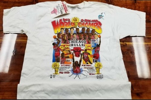 1993 nba finals CHICAGO BULLS shirt 