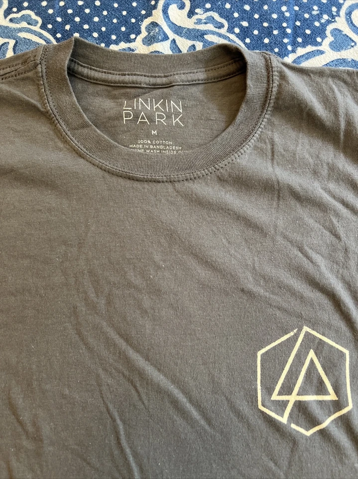 Camisa Rara Linkin Park 'One More Light' Gira de Conciertos de Milán Mediana Oficial Nueva Foto 4 de 4