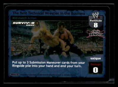 2005 WWE Raw Deal SS3 The Best Technical Wrestler in the Business Foil ES8244