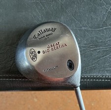 Callaway Great Big Bertha Titanium War Bird 9 Driver. Light Flex Graphite.