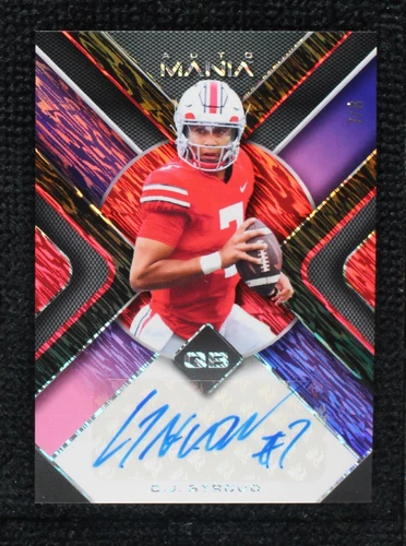 2022 Wild Card Auto Mania Retail C. J. Stroud #AM-TR85