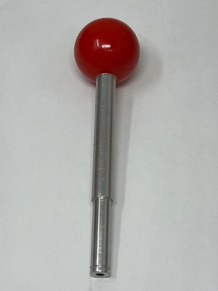 NOS WICO COMMAND CONTROL RED BALL JOYSTICK KNOB and SHAFT - Image 3 of 3