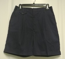 NWT Becky Thatcher School Uniform Navy Blue Pleated Shorts - Girls 14  1/2