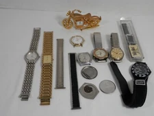 Vintage lot of Mens Watches for parts