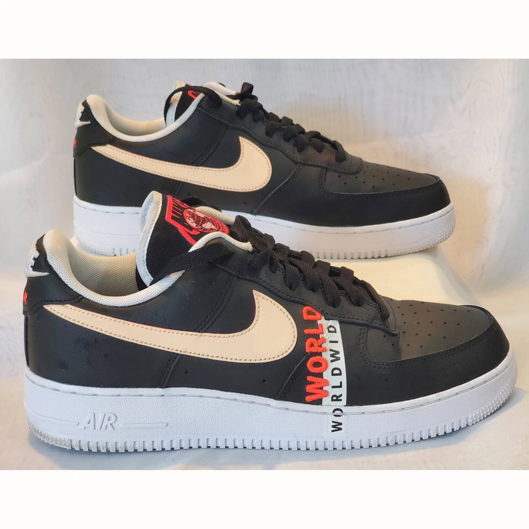 Nike Air Force 1 Low '07 Worldwide Pack Black