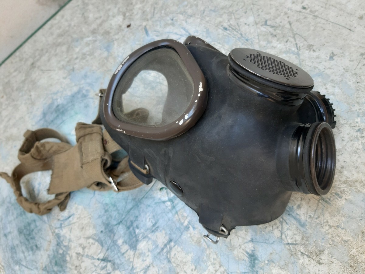Maschera Antigas Militare M44 Inglese Originale