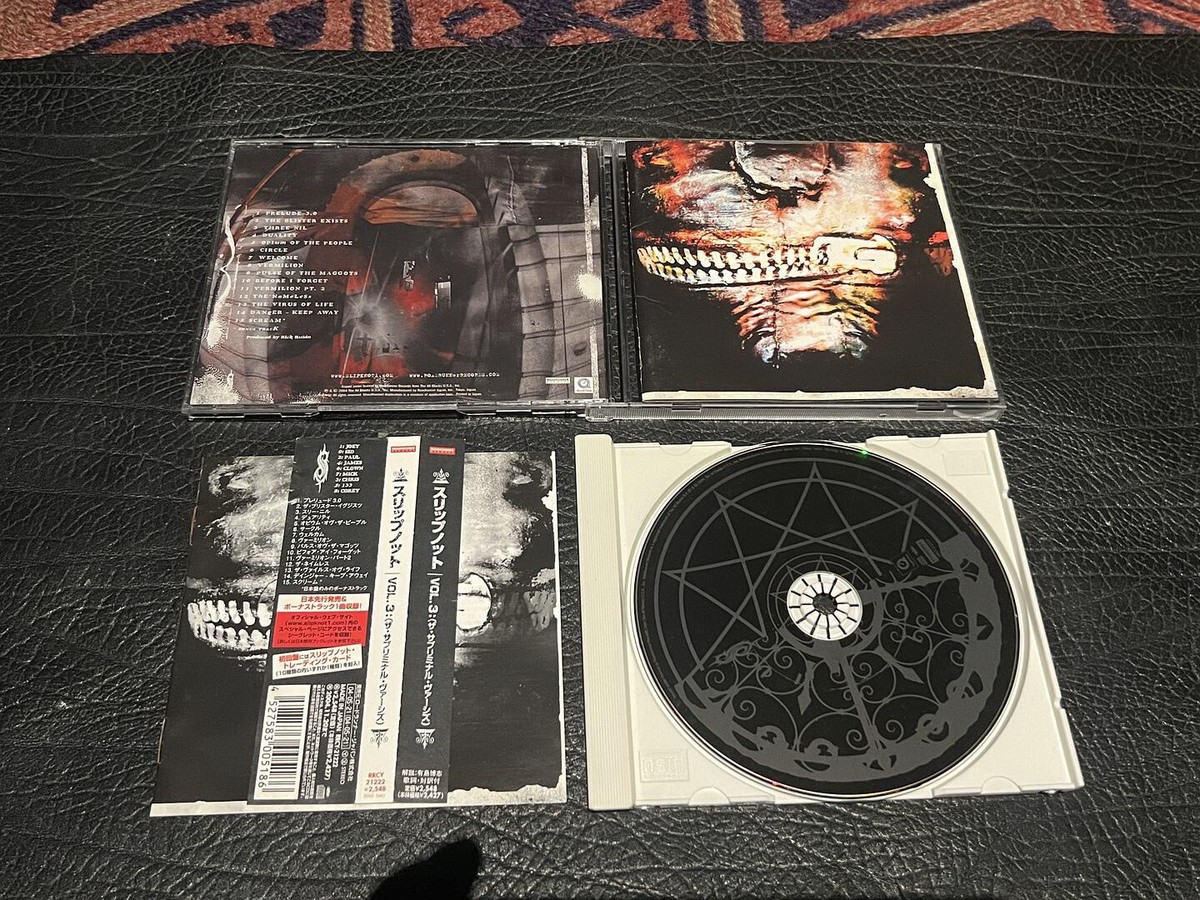 SLIPKNOT vol.3 the subliminal verses JAPAN CD 2004 W/OBI RRCY