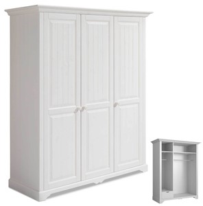 Schlafkontor Cinderella Kleiderschrank Weiss Kiefer Landhaus Landhausmobel Ebay