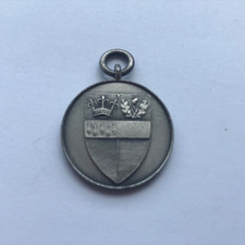 STERLING SILVER MEDAL JUNIOR SHOT PUT 1949 25MM 10G
