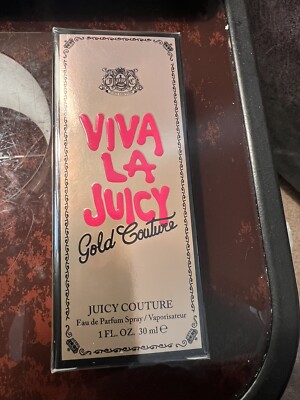Juicy Couture Viva La Juicy Gold Couture Eau De Parfum Spray 1 Oz New Sealed