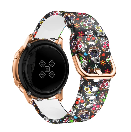 Correa de silicona de 20 mm para reloj Samsung Galaxy Watch 7 6 5 4 40 44 mm 42 46 mm - Imagen 17 de 36