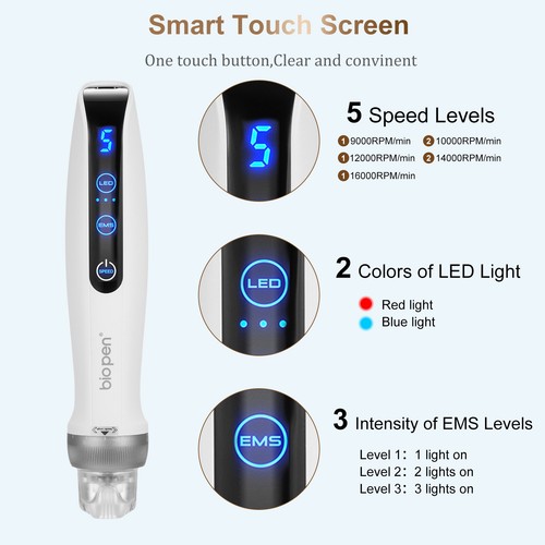 Auto Micro Derma System Therapy Q2 Dermapen Micro Needling Pen Mesotherapy F4V4 - Picture 6 of 11