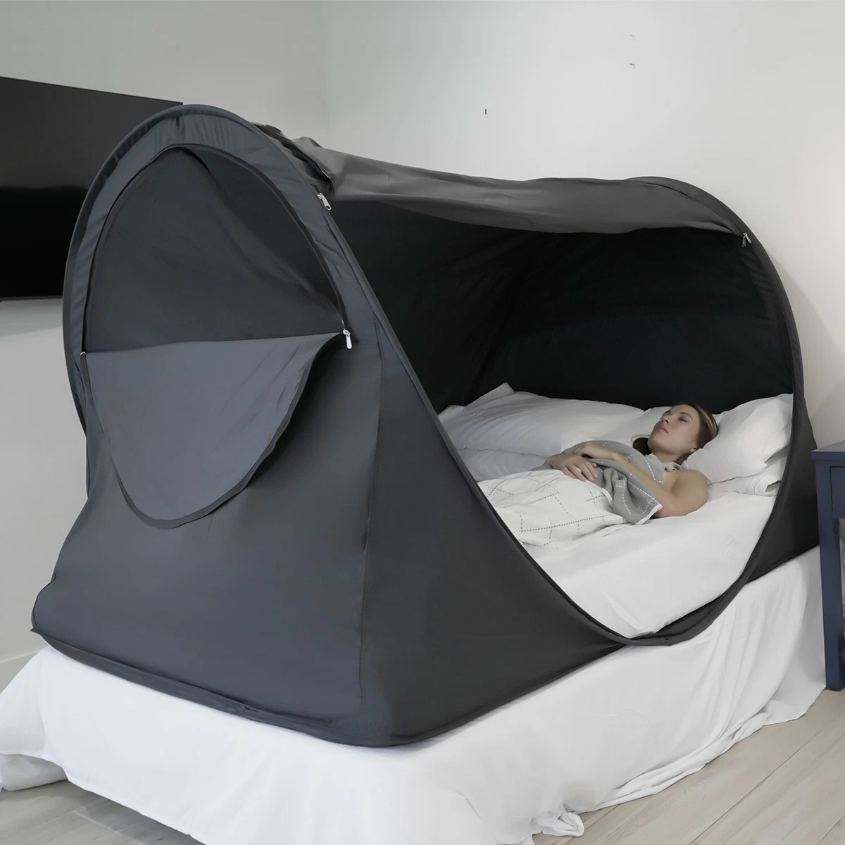 Full size top bed tent topper