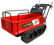 PowerPac RAUPENDUMPER RD560P RAUPENTRANSPORTER DUMPER MINIDUMPER MOTORSCHUBKARRE