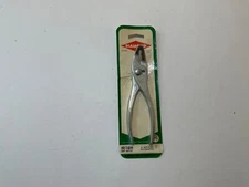 Vintage NOS Diamond Tools 6” bent nose slip joint pliers M16H USA made