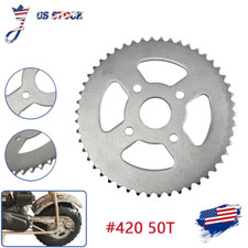 Rear Sprocket 420 50T 40mm For BT200X, CT200U and CT200U-EX Mini Bike Lawn Mower