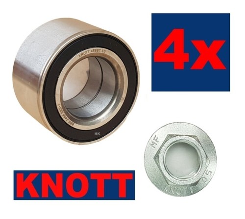 Palier D'Essieu Monté Knott 47305V - 64/34 X 37 Mm + Écrou De Roue M24