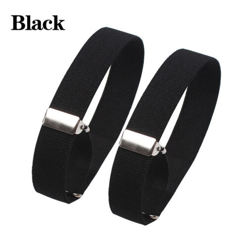Verstellbares elastisches Armband Hemd Strumpfband Ärmel Halterlos Halter Manschette Clip Band - Bild 13 von 18