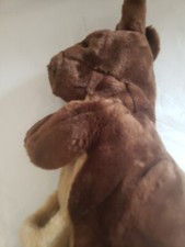 FOLKMANIS Large Plush Kangaroo Hand Puppet "Folktails" 18" Tall Fast Shipping