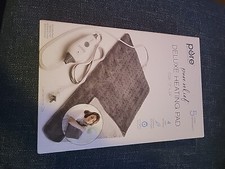 Pure Enrichment Pure Relief Deluxe Heating Pad 12" x 24" Untested