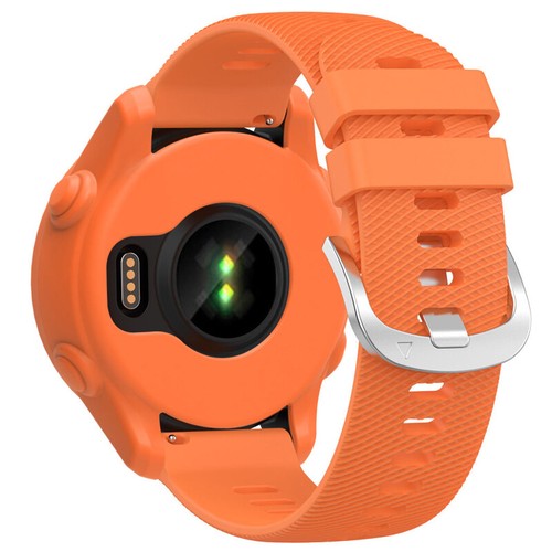 Silicone Strap Watch Band + Case Cover For Garmin Forerunner 265 Sport Band New - 第 2/32 張圖片