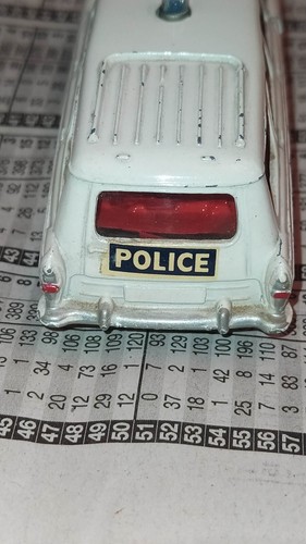 CORGI 419 FORD ZEPHYR MOTORWY PATROL CAR BIANCO - Foto 4 di 5