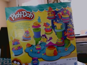 play doh cupcake celebration