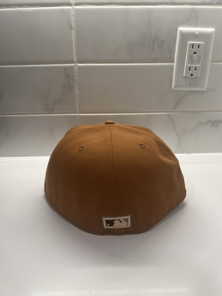 New Era 59FIFTY Montreal Expos Silver Fox Rust Cap Hat Fitted Size