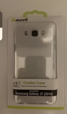 Samsung Galaxy J7 2016 Crystal Case / Hard Case Transparent ( Muvit )