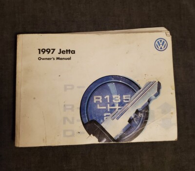 1997 VW Jetta Owners Manual Volkswagen Operator User Instruction Guide Book 5SPD