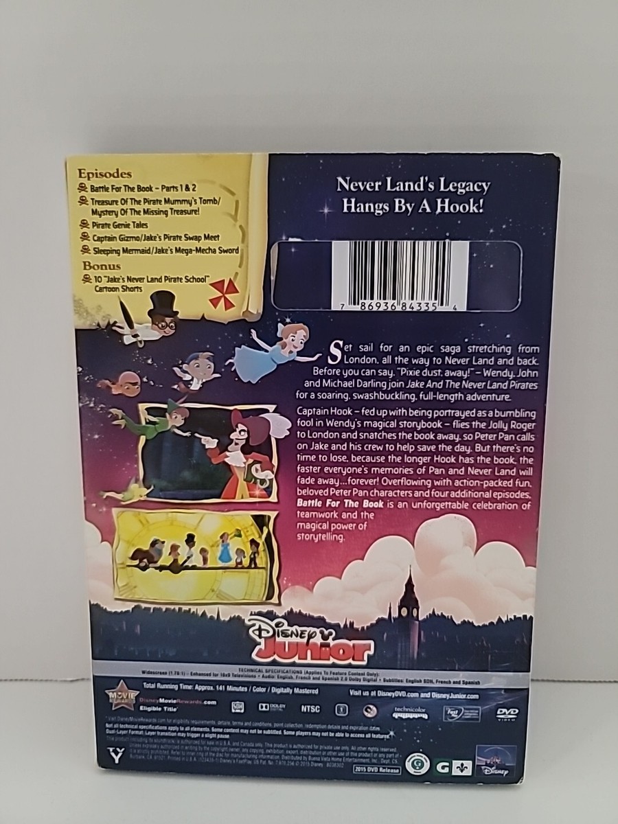 Jake & the Neverland Pirates: Battle for the Book (DVD