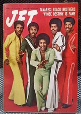 TAVARES BROTHERS R&B Funk Soul Racial Black Americana JET Magazine March 14 1974