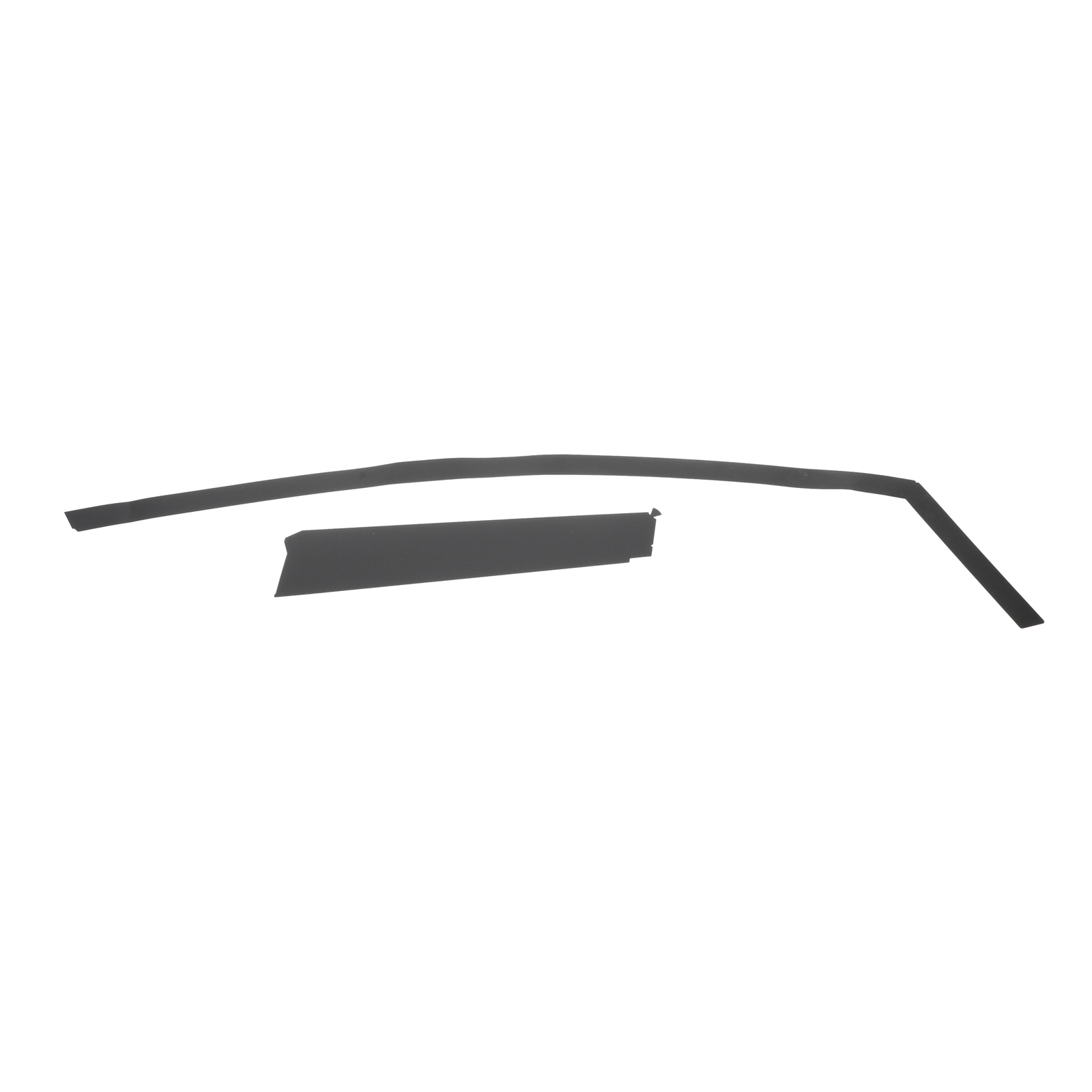 Juego de cinta de marco de puerta delantera para Honda Civic 2007-2011 lado pasajero (N/P 67324-SNA-A11)