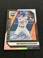 2021 Elite Extra Edition Branden Boissiere ROOKIE AUTO  🔥🔥🔥