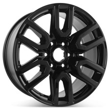 New 20" x 9" Gloss Black Alloy Wheel Rim 2019-2024 for GMC Sierra 1500 23376226