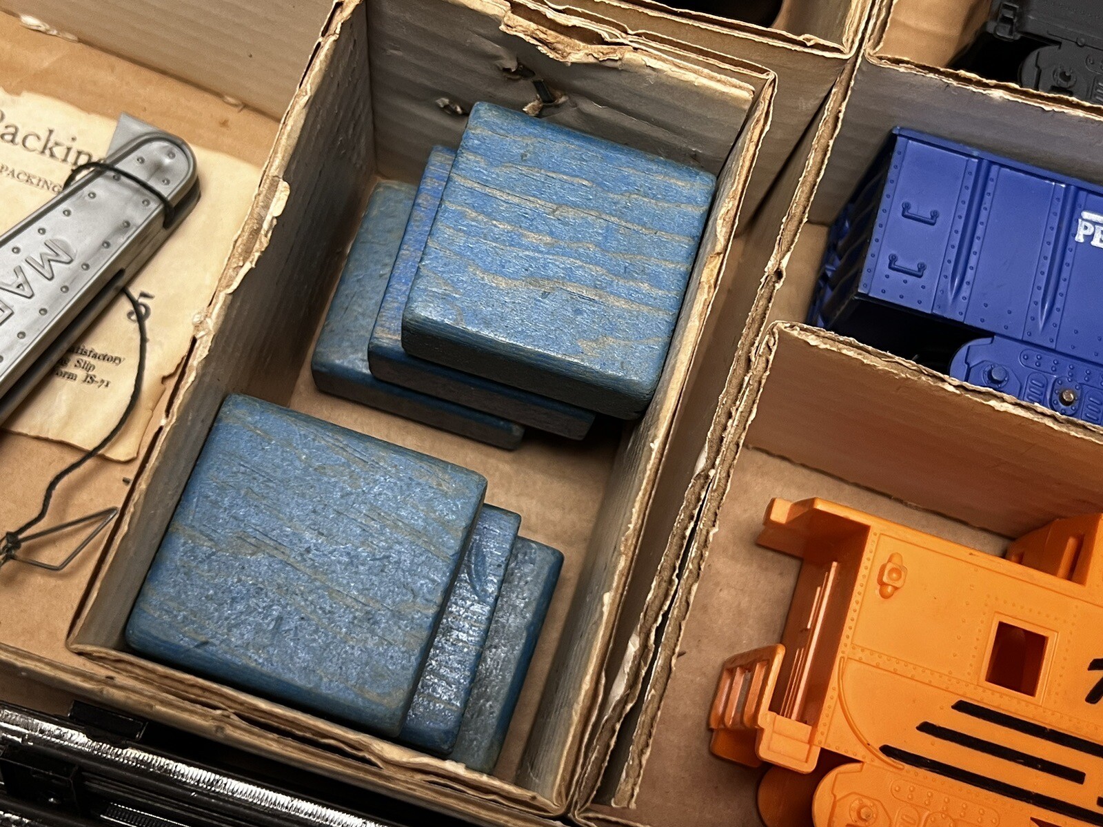 VTG 1965 MARX’s MODEL TRAIN 7421 JC PENNEYS ELECTRIC TRAIN SET IN OB