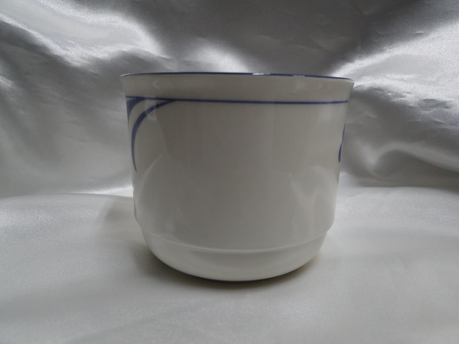 Lenox  Blue Brushstrokes, Chinastone: Cup & Saucer Set (s), 2 3/4" Tall